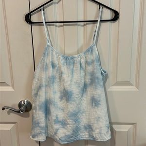 Universal Thread Blue Tie Dye Tank